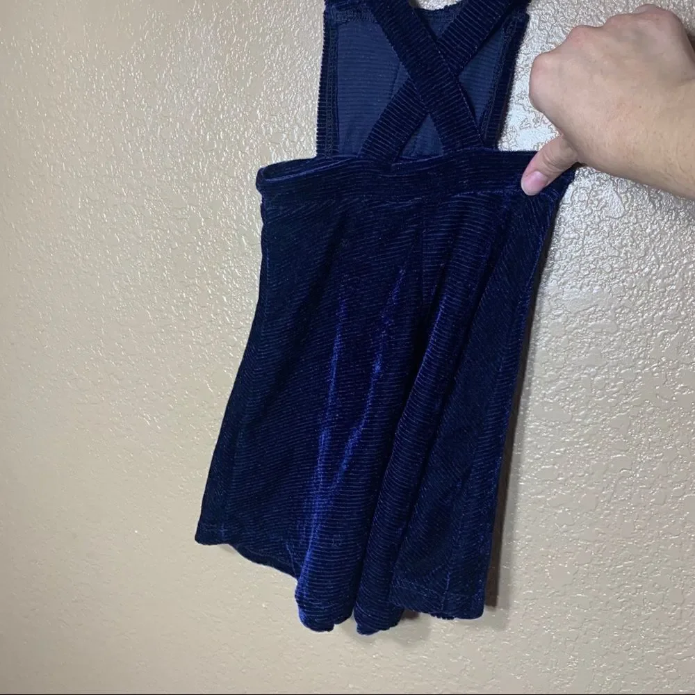 ‎Heart & Arrow toddler girl blue dress